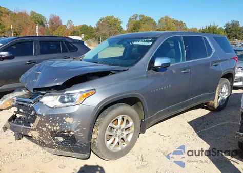 2020 Chevrolet Traverse Awd Ls z USA, uszkodzony, nr VIN 1GNEVFKW8LJ193631